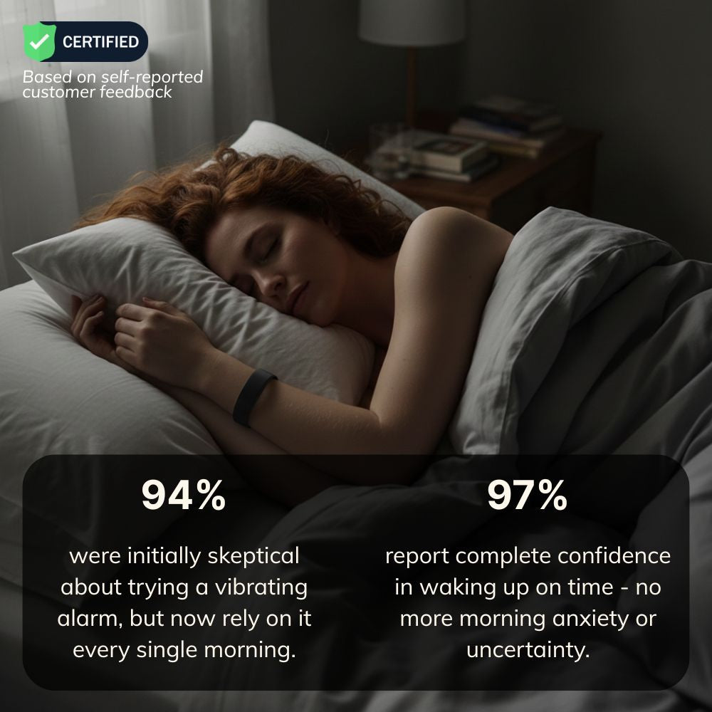 KAVO™ - Silent Vibrating Alarm for Deaf & HoH